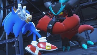 Sonic Forces Zavok Boss Fight 1 [upl. by Barrada966]