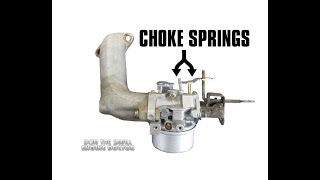 HOWTO Replace Carburetor Choke Springs [upl. by Aynekat]