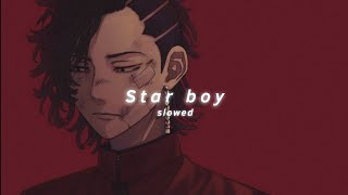 the weeknd  starboy slowed  reverb [upl. by Saw]