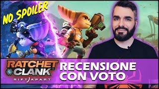 RATCHET amp CLANK RIFT APART  RECENSIONE CON VOTO NO SPOILER [upl. by Hoshi]