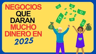 Negocios rentables en 2025 [upl. by Mala]