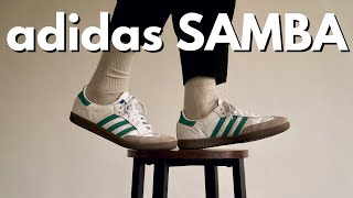 How To Style Adidas Samba Sneakers [upl. by Esinned]