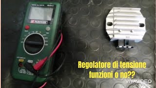 Come testare un regolatore di tensione della vostra moto [upl. by Ellehcyt]