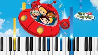 Little Einsteins Theme Song  Piano Tutorial [upl. by Eidda264]