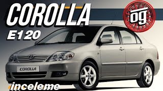 Toyota COROLLA 16 VVTİ İnceleme Test TERRA E120 [upl. by Rozanna]