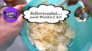 Selleriesalat fast Waldorfsalat [upl. by Stiles]