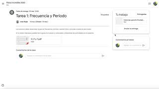 Tutorial Cómo subir mi tarea a classroom [upl. by Anirazc882]