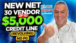 New Net 30 Account to Build Business Credit  No PG  No Personal Credit Check [upl. by Marilee]