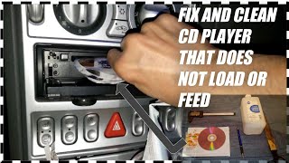 Car CD 📀 Player Not Loading Feeding Or Taking CD Simple Fix [upl. by Zerla]