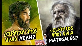 10 HOMBRES QUE VIVIERON MÁS AÑOS EN LA BIBLIA MATUSALEN ADAN [upl. by Geoffry]