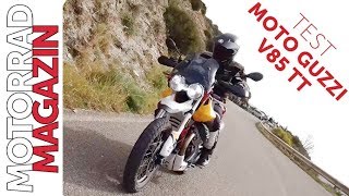 Moto Guzzi V85 TT  Mehr als nur eine ClassicAdventure [upl. by Assilam183]