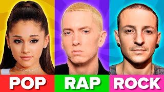 POP vs RAP vs ROCK Save One Song 🎵  Music Quiz Challenge [upl. by Belanger413]