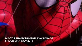 Spiderman Macys Thanksgiving Day Parade [upl. by Marmawke]