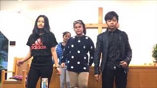 Nepali Christian Dance  pahad paglera  by Nepali Revival Church Cincinnati Ohio Group [upl. by Anial]