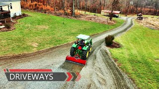 Regrading gravel drivewaytips tools and techiques explained [upl. by Shoshanna]