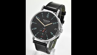 Nomos Tangente Sport Neomatik 42 Datum Schwarz FM15664 [upl. by Alat]