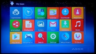 Alfawise A95X R1 TV Box running android 6 [upl. by Roselin]