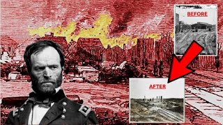 The Burning of Atlanta EXPLAINED Why Did General Sherman Wage Total War on the South [upl. by Ahcmis]