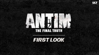 Antim The Final Truth  First Look  Salman Khan  Aayush Sharma  Releasing 2021 [upl. by Audrye399]