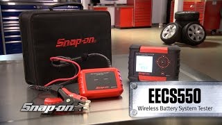 Snapon EECS550 Battery Tester  Snapon Tools [upl. by Marilla]