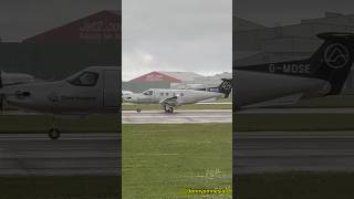 Pilatus pc12 ngx takeoff from Manchester 14724 [upl. by Osmond]