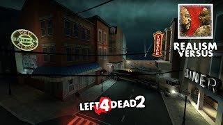 LEFT 4 DEAD 2  DEADBEAT ESCAPE  REALISM VERSUS [upl. by Einafats]