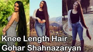 Knee Length Hair Gohar Shahnazaryan [upl. by Yttiy]