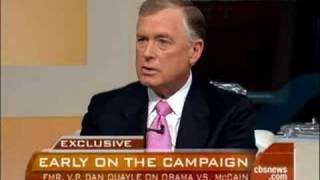 Dan Quayle On VP Frontrunners [upl. by Inttirb85]