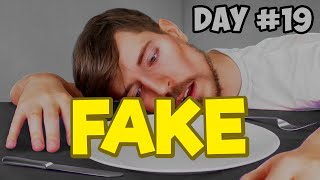 MrBeast FAKED quotI Didn’t Eat Food For 30 Daysquot Video PROOF [upl. by Etnahsa]