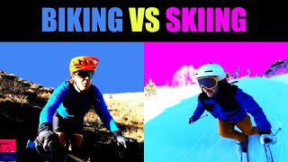 Skiing And Biking On The Same Day  Opening Day [upl. by Irra]