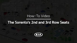 The Sorentos 2nd and 3rd Row Seats｜Sorento HowTo｜Kia [upl. by Brookhouse395]