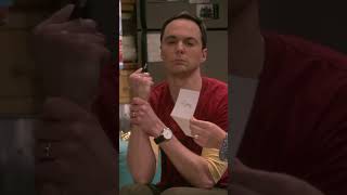 Sheldon when he writes thank you cards  TBBT S12 Ep2 [upl. by Kiona794]