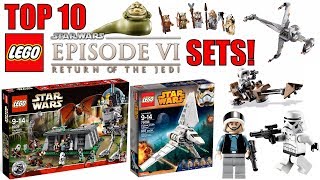 Top 10 BEST LEGO Star Wars Episode 6 Sets Return Of The Jedi [upl. by Sher]