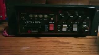 Federal Signal Unitrol Touchmaster TM4 Siren Full Demo [upl. by Lleoj]