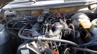 1988 Volvo 244 GL Idling Issue Problem resolved [upl. by Comethuauc]