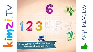 Apps for Kids  Endless Numbers  The Counting Game for iPad Review [upl. by Nager]