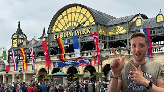 Europa Park Vlog Day One April 2023 [upl. by Aynosal]