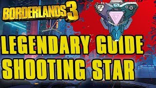 Borderlands 3 Shooting Star Legendary Shield Guide [upl. by Eelak]