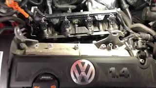 Volkswagen Polo 14 coolant leak [upl. by Whitehurst58]