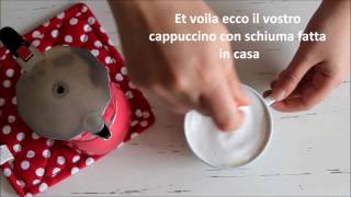 Preparare la schiuma per il cappuccino fatto in casa  Cappuccino Addicted [upl. by Penthea793]