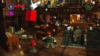 Lego Harry Potter Years 14 Walkthrough Ravenclaw Common Room [upl. by Inhsor]