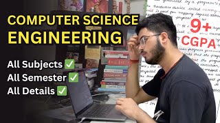 What are the Subjects of Computer Science Engineering All Semesters ✅  Full Detail [upl. by Eesac646]