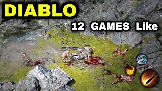 Top 12 Best Games like DIABLO on Mobile  Best Dark Fantasy Diablo Games for Android iOS [upl. by Kaleb]