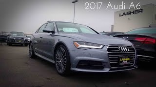 2017 Audi A6 SLine 20 L Turbocharged 4Cylinder Review [upl. by Sivart]