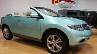 2011 Nissan Murano CrossCabriolet LE Convertible For SaleCaribbean PearlHtd SeatsNaviRARE Color [upl. by Anekam]