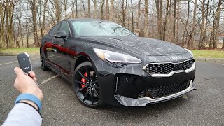 2022 KIA Stinger GT2 RWD Scorpion Start Up Exhaust Walkaround POV Test Drive and Review [upl. by Handel336]