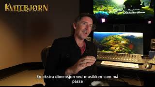 Kvitebjørn  Intervju Odd Nordstoga og regissør Mikkel Brænne Sandemose  På kino 25 desember [upl. by Kenneth]