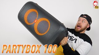 🔥 NEJLEPŠÍ PARTYBOX ZE VŠECH Tohle je JBL Partybox 100  WRTECH 4K [upl. by Janka]