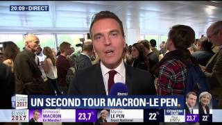 Présidentielle 2017 1er tour  la soirée électorale de BFMTV 36 [upl. by Alien]