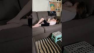 Aw 2 Sisters Cuddling reels shortsvideo shortvideo cute baby shorts fyp kids family [upl. by Berri886]